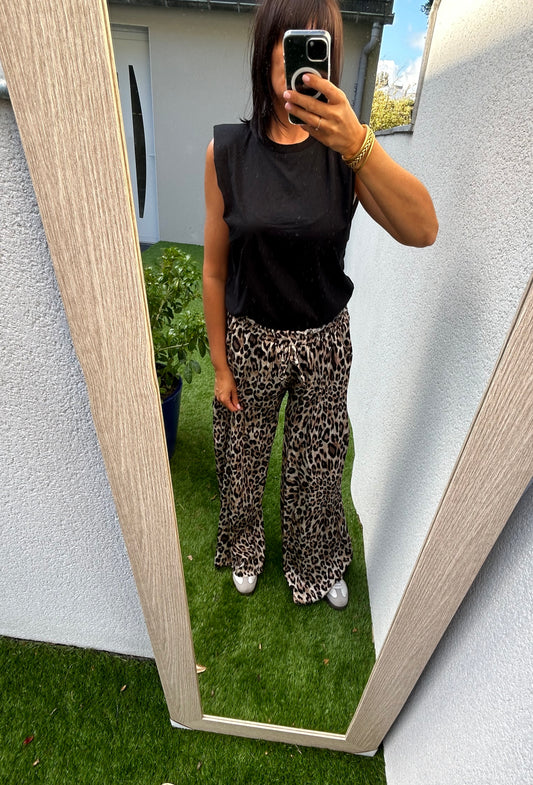 Pantalon Léopard