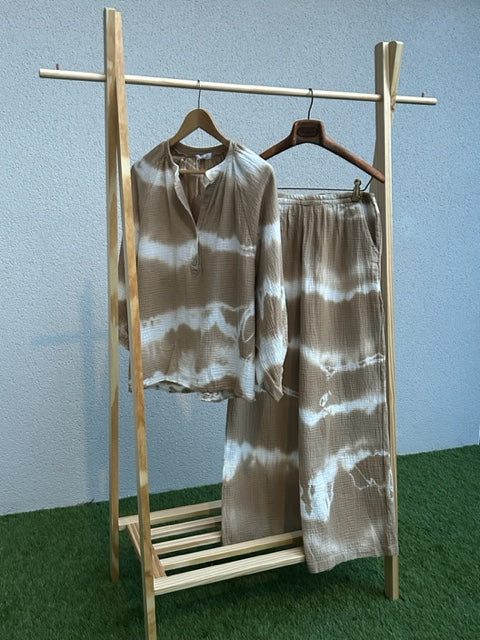 Ensemble Tie and Dye Beige